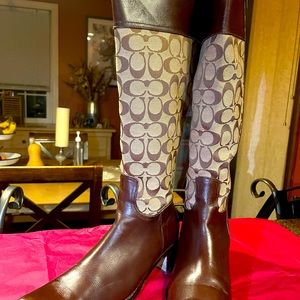 Authentic Coach Cowboy Boots 
